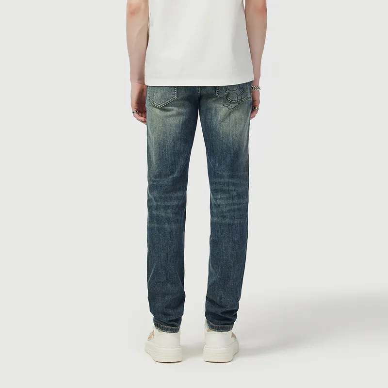 C'N'C New Order & Classics Series Jeans Men's Denim Blue-5