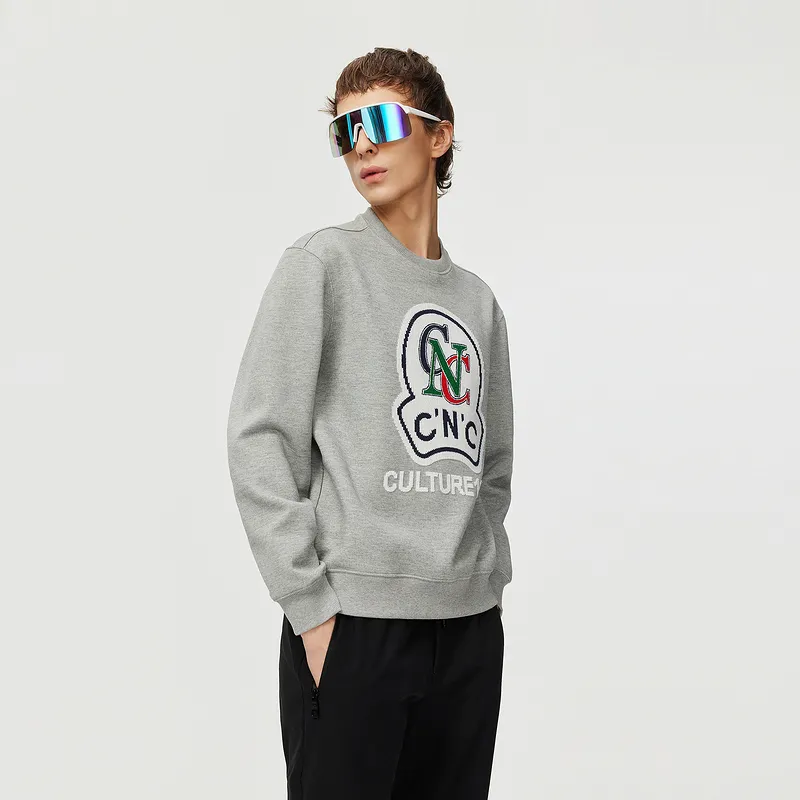 C'N'C Rhythm Party Series Fall And Winter Long Sleeved Sweatshirt Men's-3
