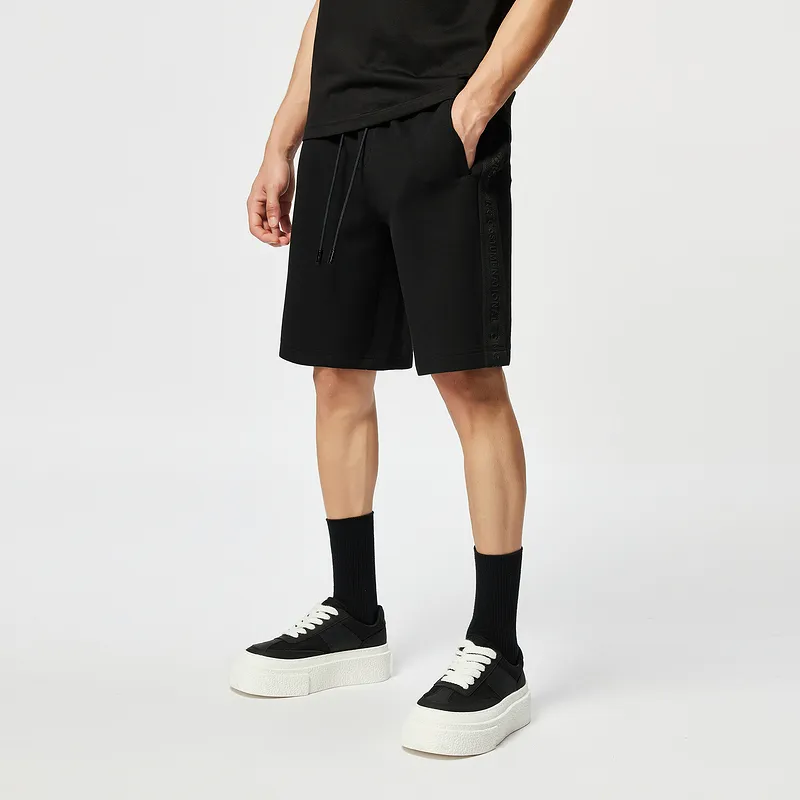 C'N'C Rhythm Party Series Casual Shorts Men's Black-3
