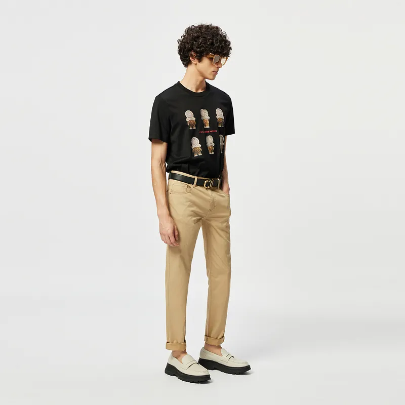 C'N'C Trend Series T Shirt Unisex Black-7