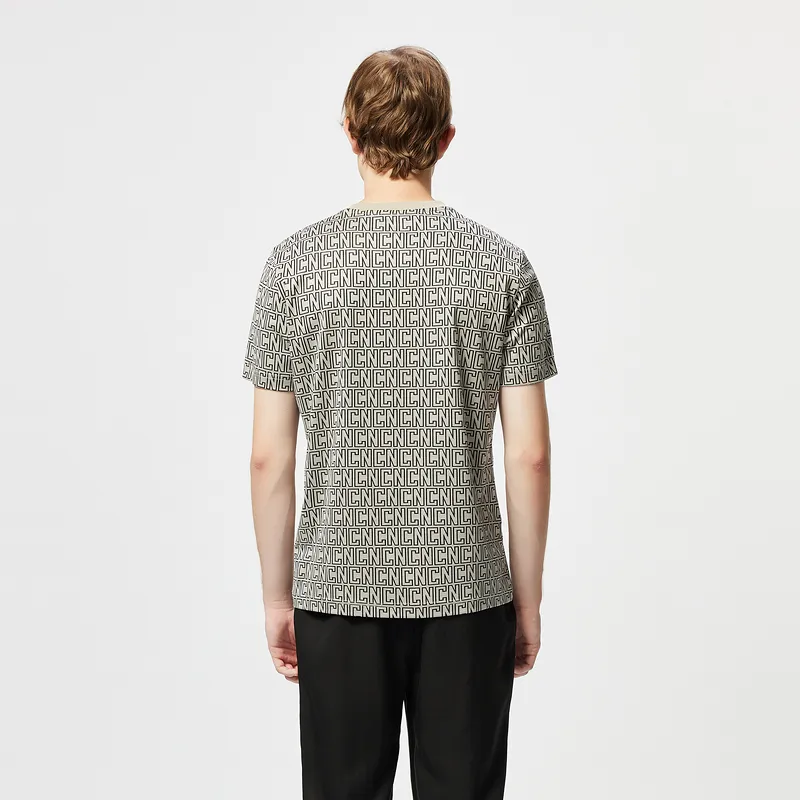 C'N'C New Order & Classics Series T Shirt Men's Brown With Print-5