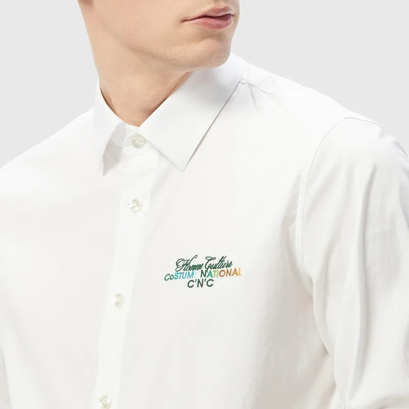 C'N'C New Order & Classics Series Fall Winter Long Sleeved Shirt Men's White-6