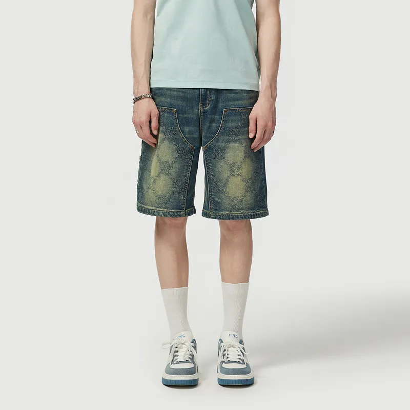 C'N'C Trend Series Denim Shorts Men's-2
