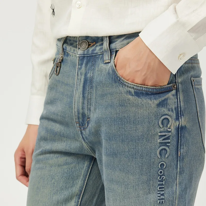 C'N'C New Order & Classics Series Fall Winter Washable Jeans Men-6
