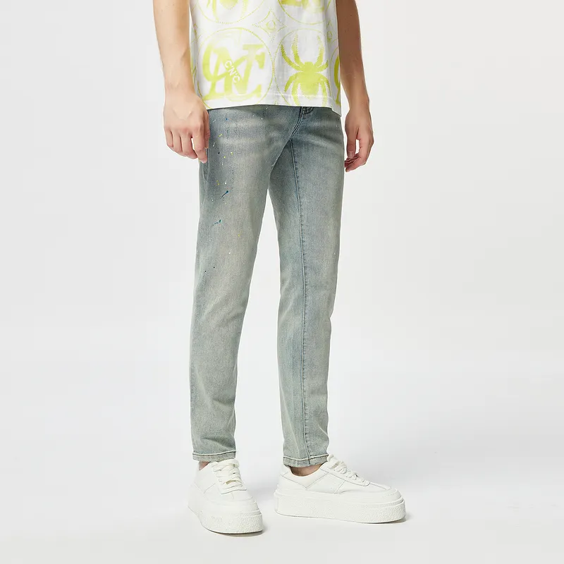 C'N'C Trend Series Jeans Men's Denim Blue-4