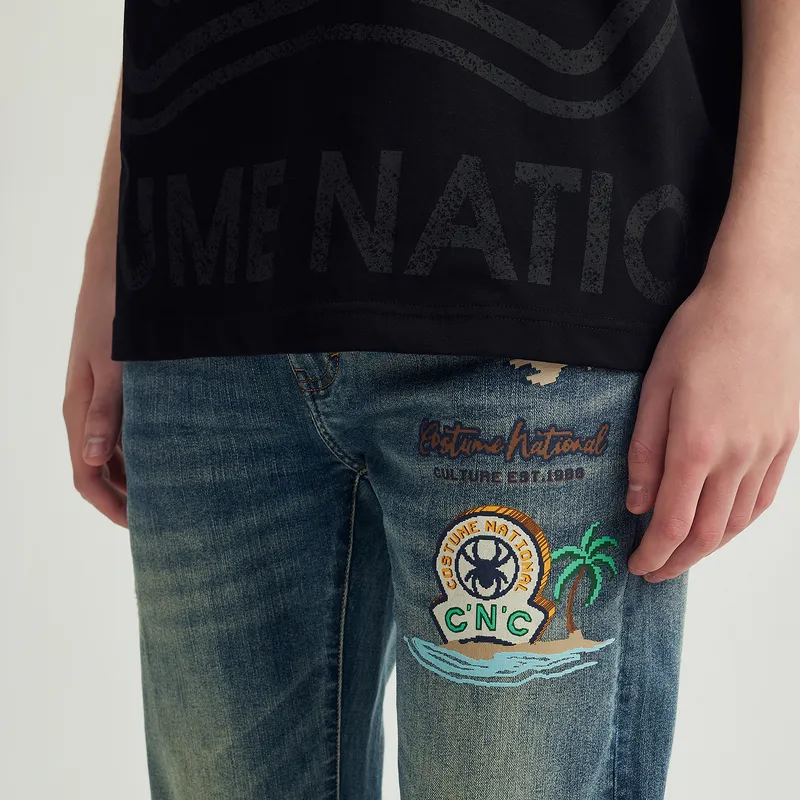 C'N'C Trend Series Jeans Men's Denim Blue-6
