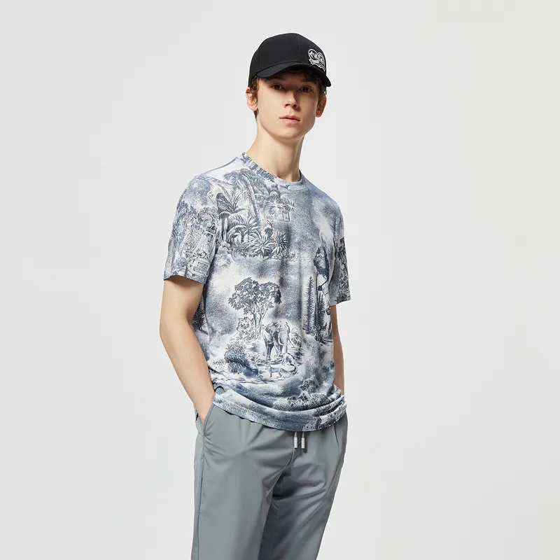 C'N'C Far Mountain Outdoor Series T Shirts Men-12