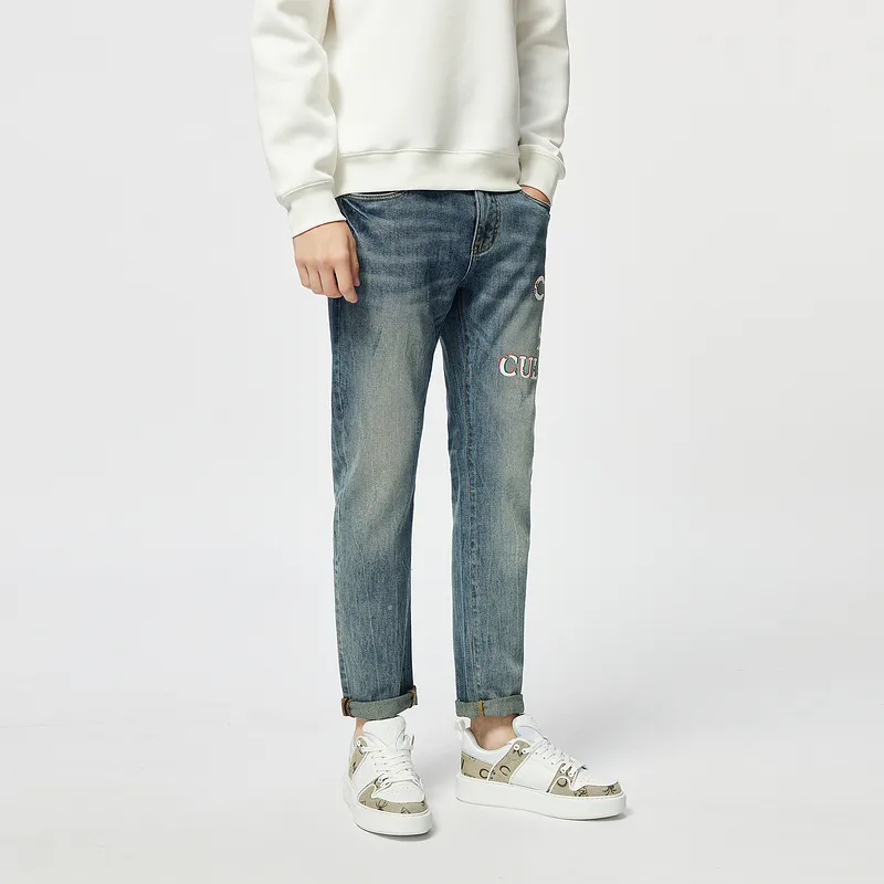 C'N'C Rhythm Party Series Jeans Men's Blue-6