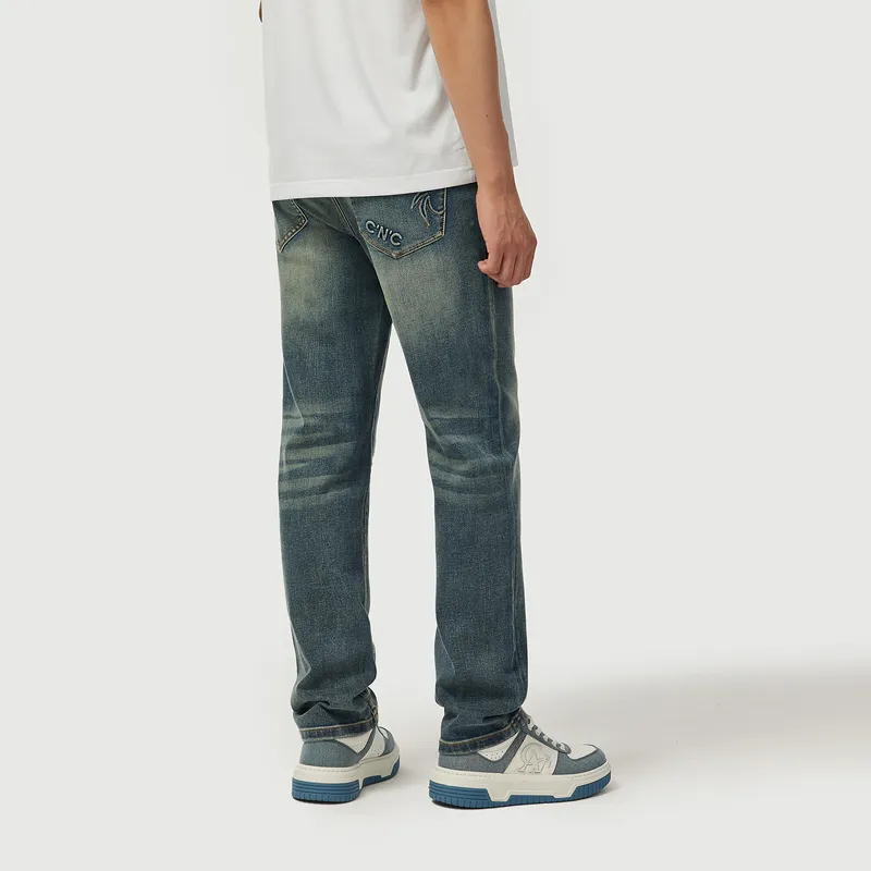 C'N'C New Order & Classics Series Jeans Men's Denim Blue-5