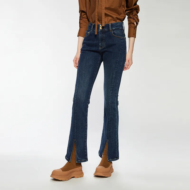 C'N'C Fall And Winter Jeans Women's-4