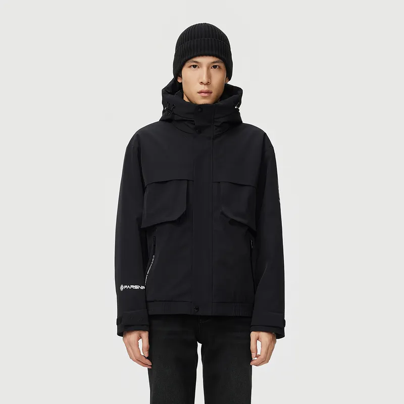C'N'C New Order & Classics Series Jackets Coats Men's Black-2