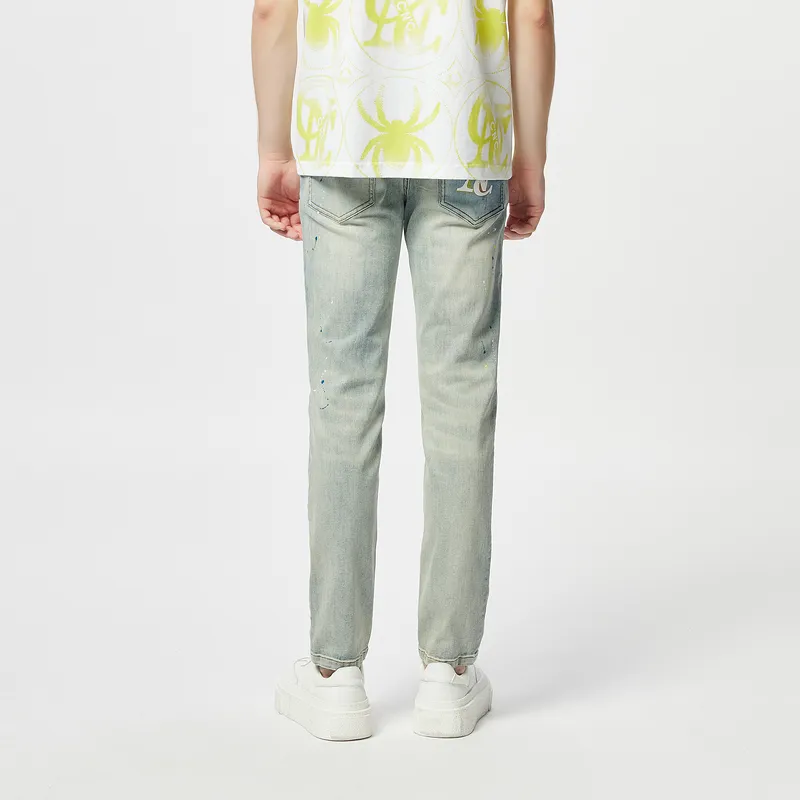 C'N'C Trend Series Jeans Men's Denim Blue-5