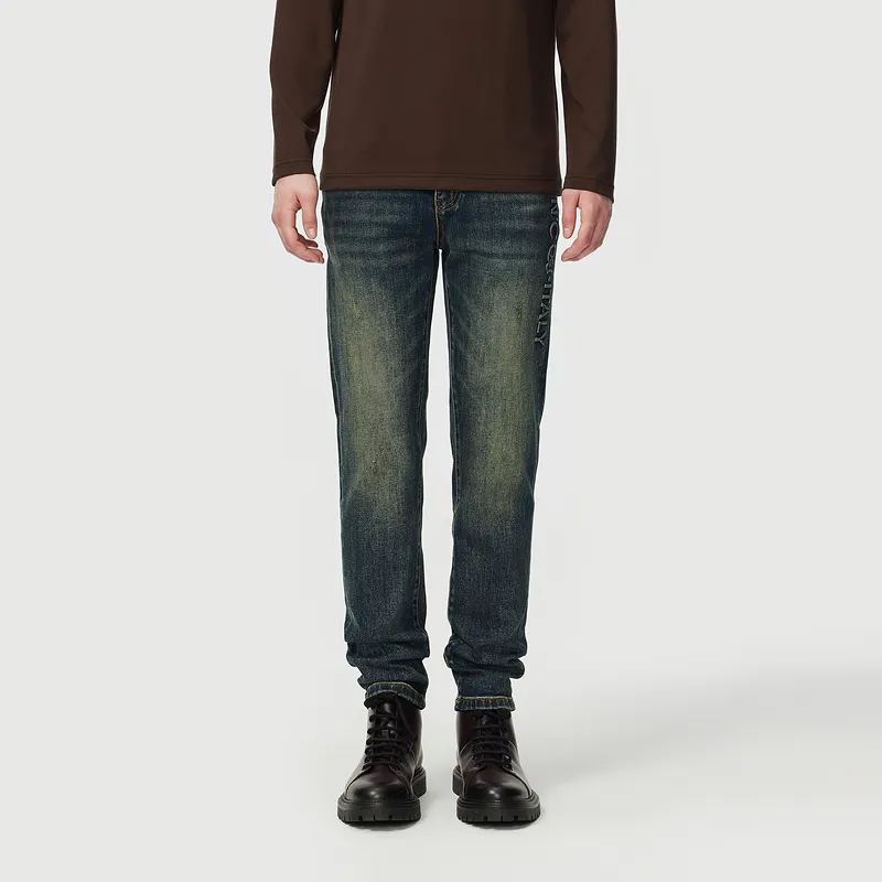 C'N'C New Order & Classics Series Jeans Men's Denim Blue-2