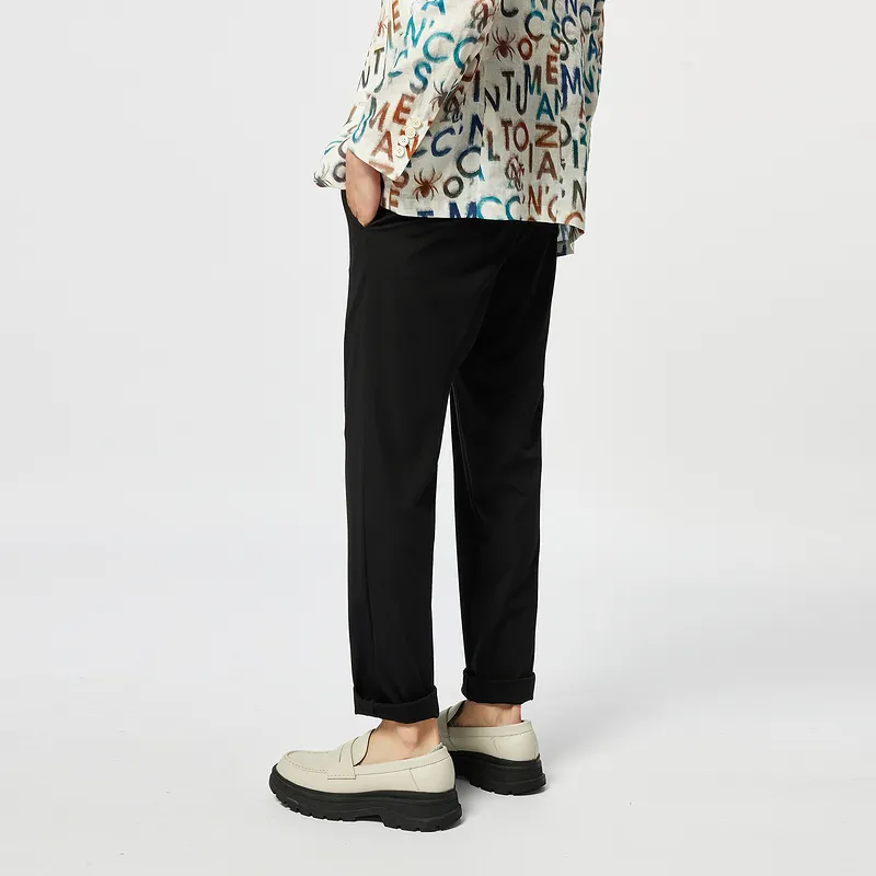 C'N'C Rhythm Party Series Casual Pants Men's Black-5