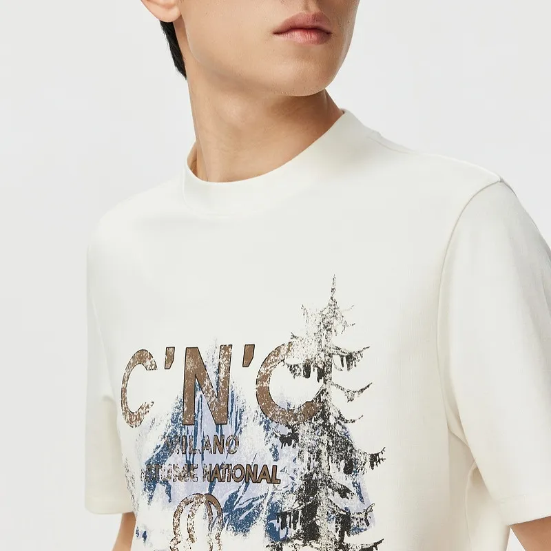 C'N'C New Order & Classics Series Fall And Winter Short Sleeved T Shirts Men's-4