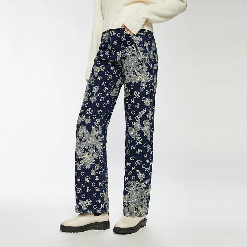 C'N'C Fall And Winter Washable Jeans Women's-2
