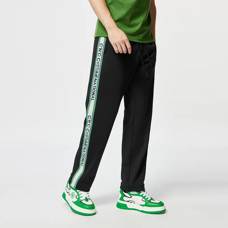 C'N'C Rhythm Party Series Casual Pants Men Black-3