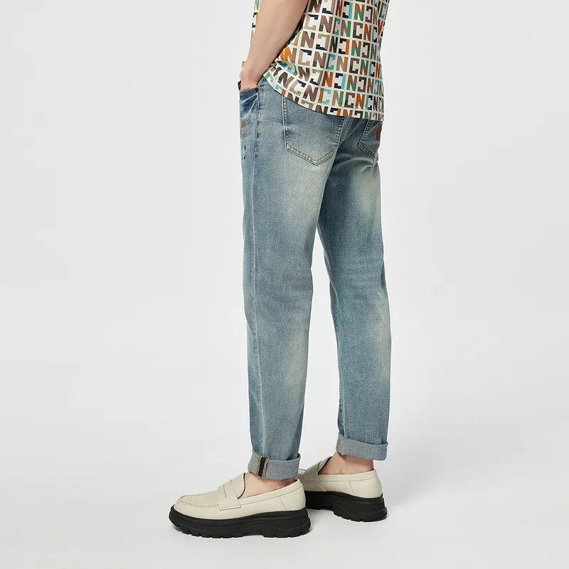 C'N'C New Order & Classics Series Jeans Men's Light Blue-4