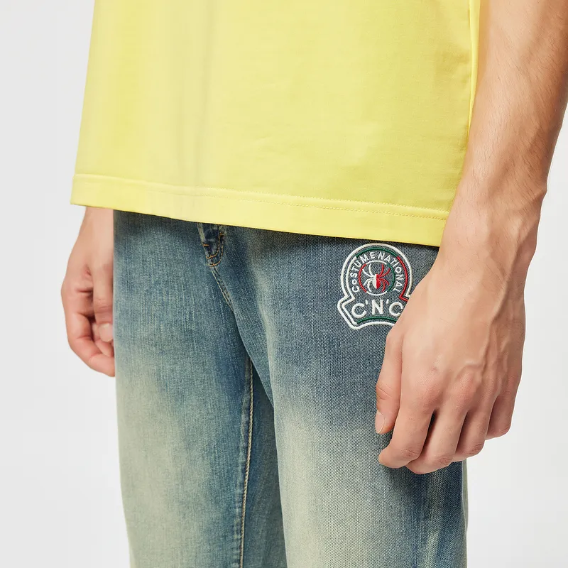 C'N'C Rhythm Party Series Jeans Men's Denim Blue-6
