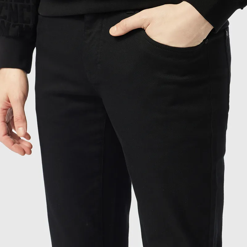 C'N'C New Order & Classics Series Fall And Winter Jeans Men's Black-6