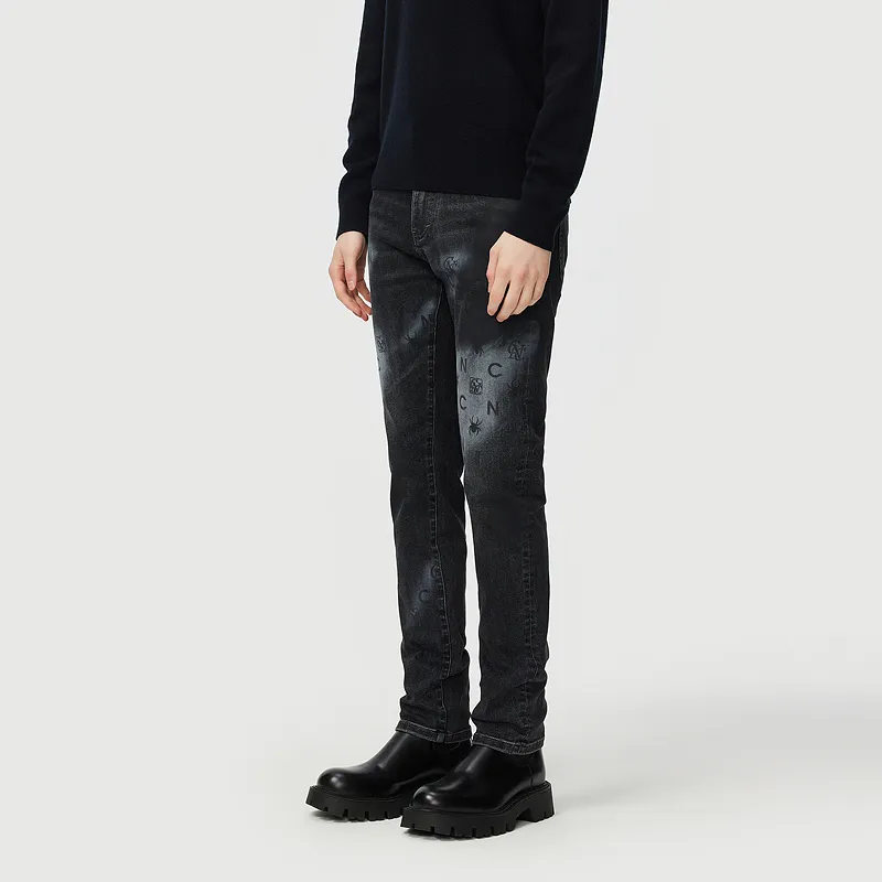 C'N'C New Order & Classics Series Jeans Men's Gray Heather Edition-4