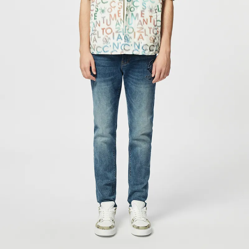 C'N'C New Order & Classics Series Jeans Men's Denim Blue-2