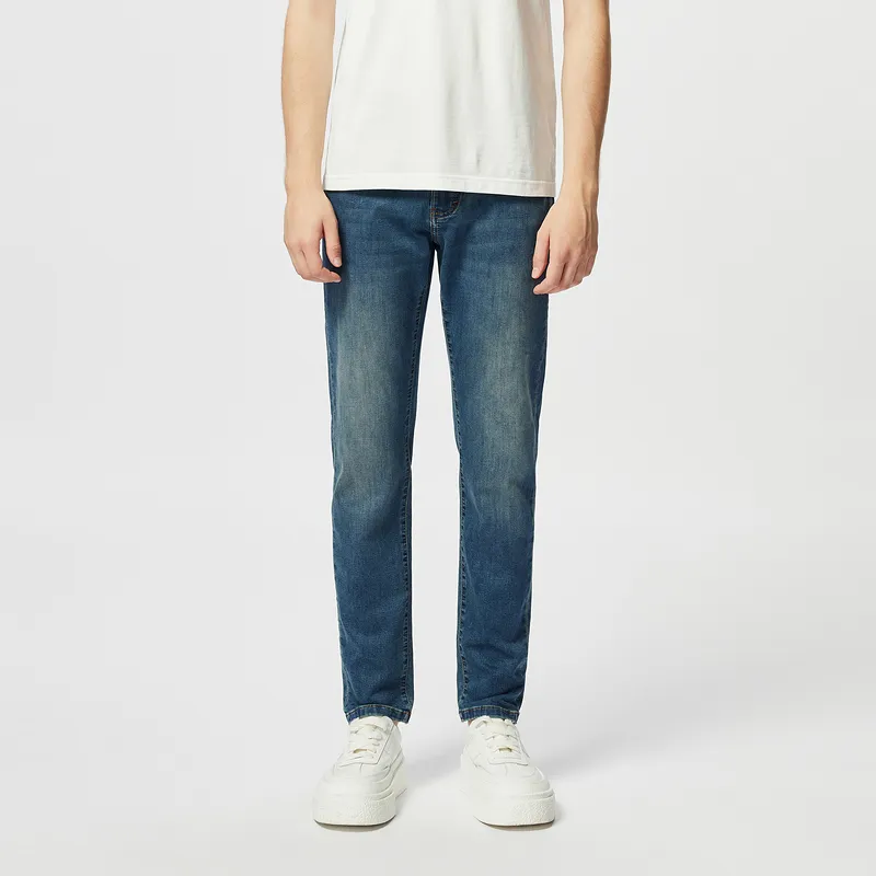 C'N'C Rhythm Party Series Jeans Men's Denim Blue-2