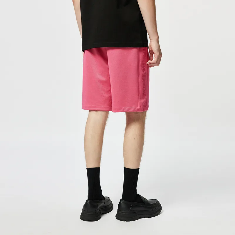 C'N'C Trend Series Spring And Summer Casual Shorts Men's Rose Red-5