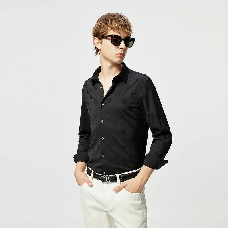 C'N'C New Order & Classics Series Shirt Men's Black-4