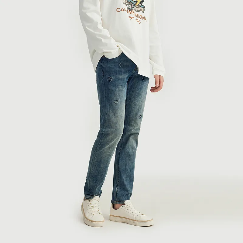 C'N'C New Order & Classics Series Spring And Summer Jeans Men's-5