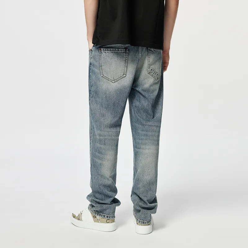 C'N'C Trend Series Jeans Men's Denim Blue-5