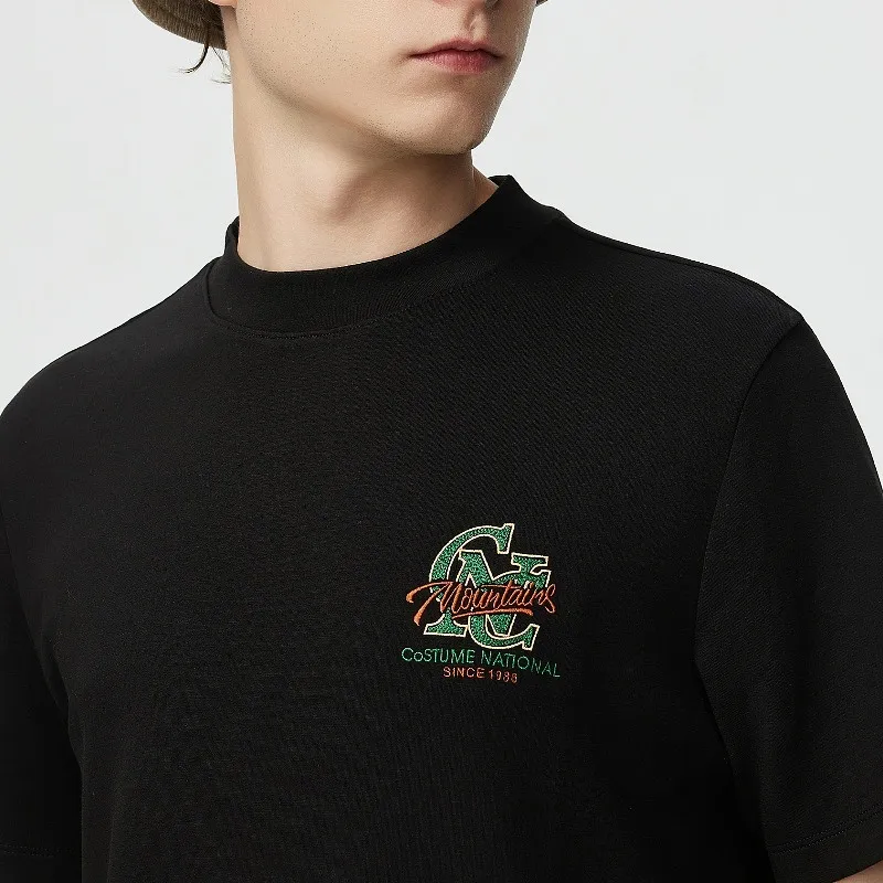 C'N'C Far Mountain Outdoor Series Fall And Winter Short Sleeved T Shirts Men's-7