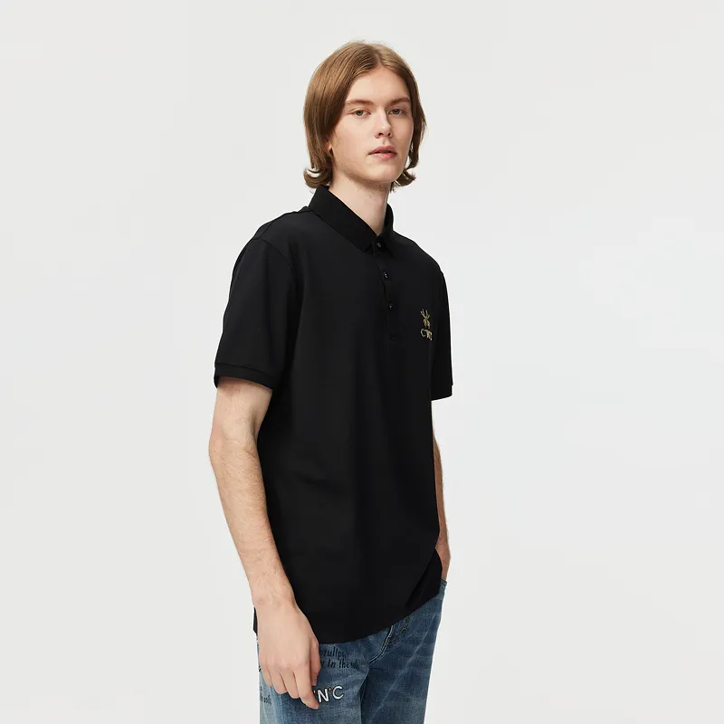 C'N'C New Order & Classics Series Polo Shirt Men's Black-3