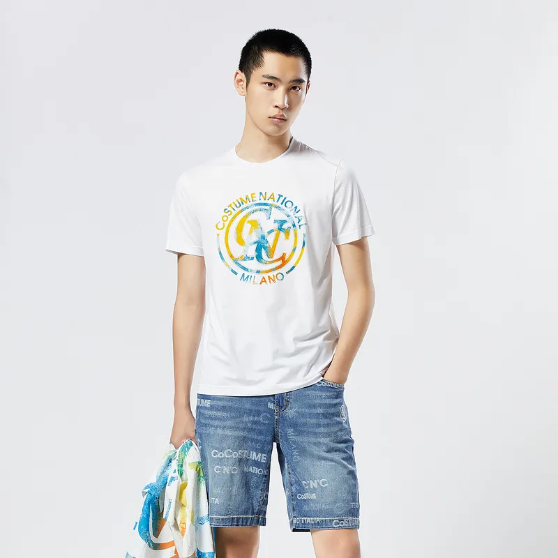 C'N'C Smudge & Distortion Series T Shirts Men-13