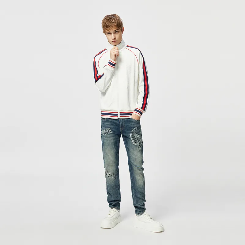 C'N'C Trend Series Jeans Men's Denim Blue-7
