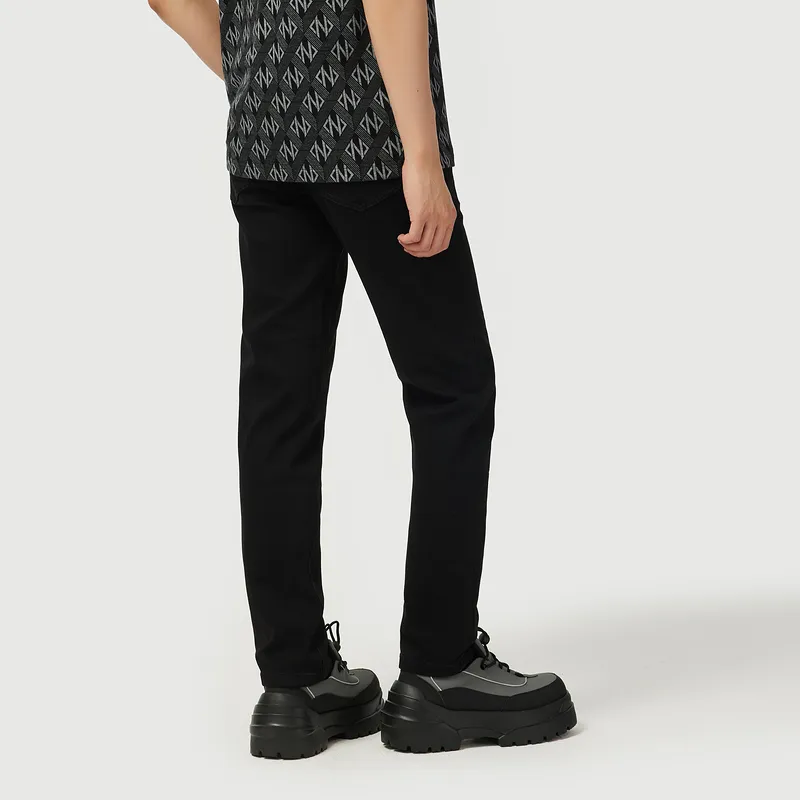 C'N'C New Order & Classics Series Fall Winter Washable Jeans Men-5