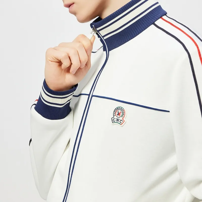 C'N'C Rhythm Party Series Jacket Men's White-3