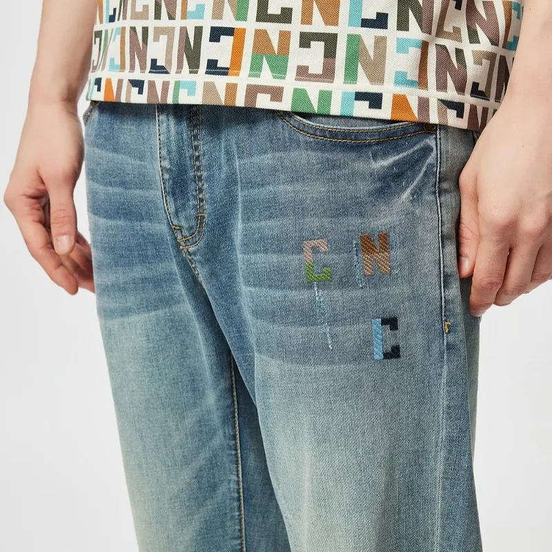 C'N'C New Order & Classics Series Jeans Men's Light Blue-6