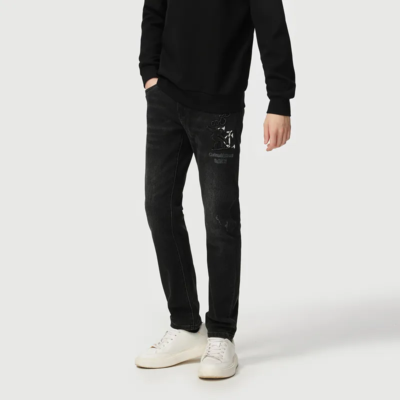 C'N'C Far Mountain Outdoor Series Fall And Winter Jeans Men's-4