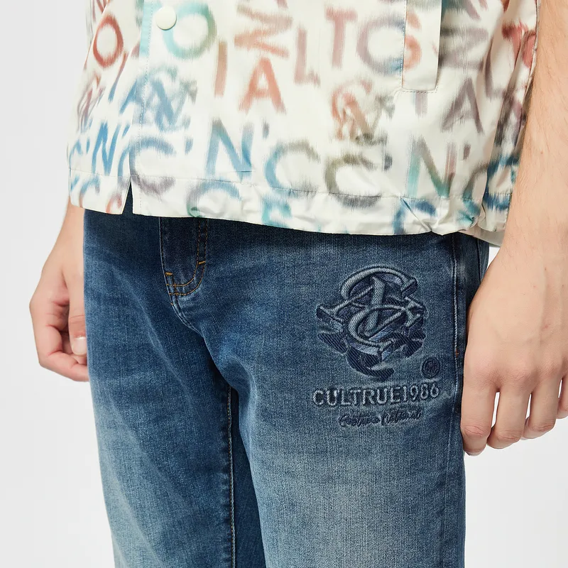 C'N'C New Order & Classics Series Jeans Men's Denim Blue-6