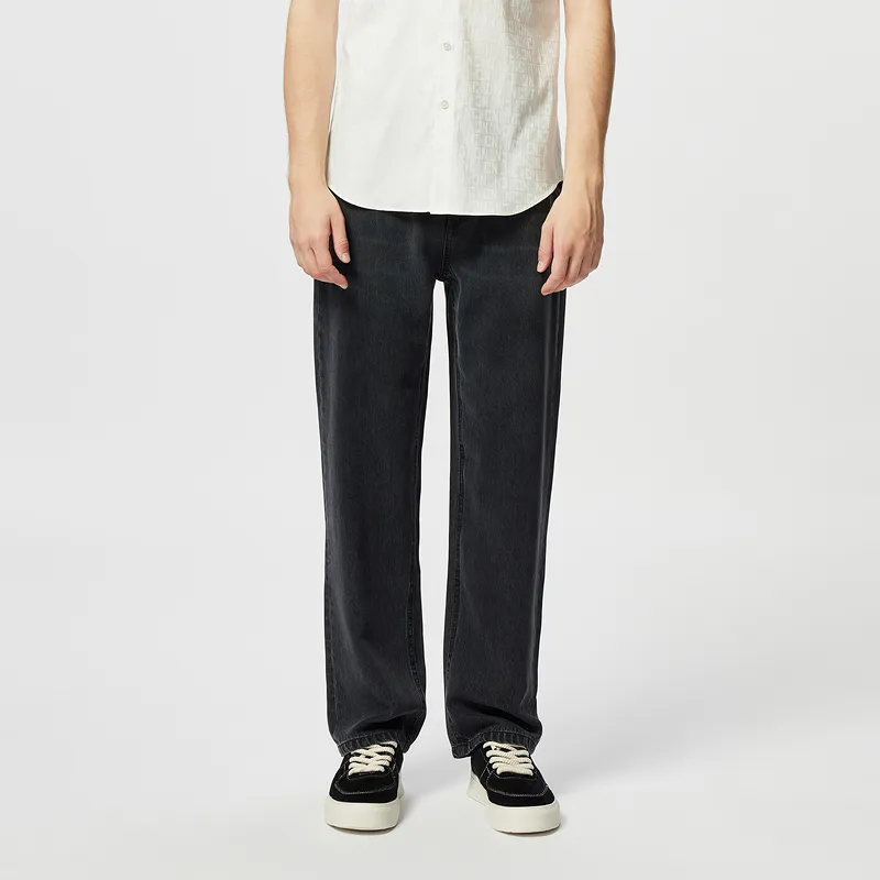 C'N'C New Order & Classics Series Jeans Men's Black Gray-2
