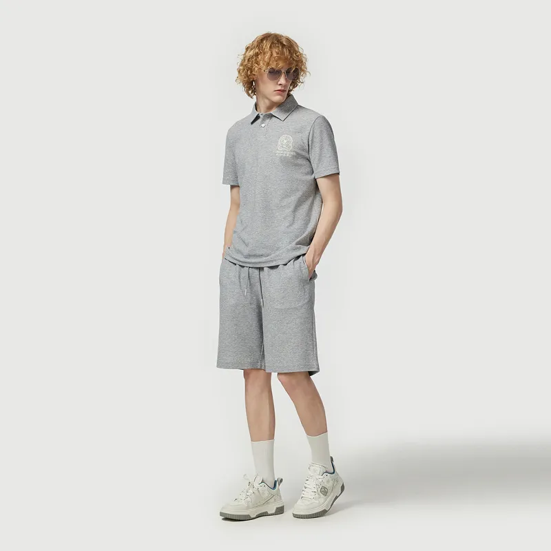 C'N'C New Order & Classics Series Polo Shirt Men's Light Gray-7