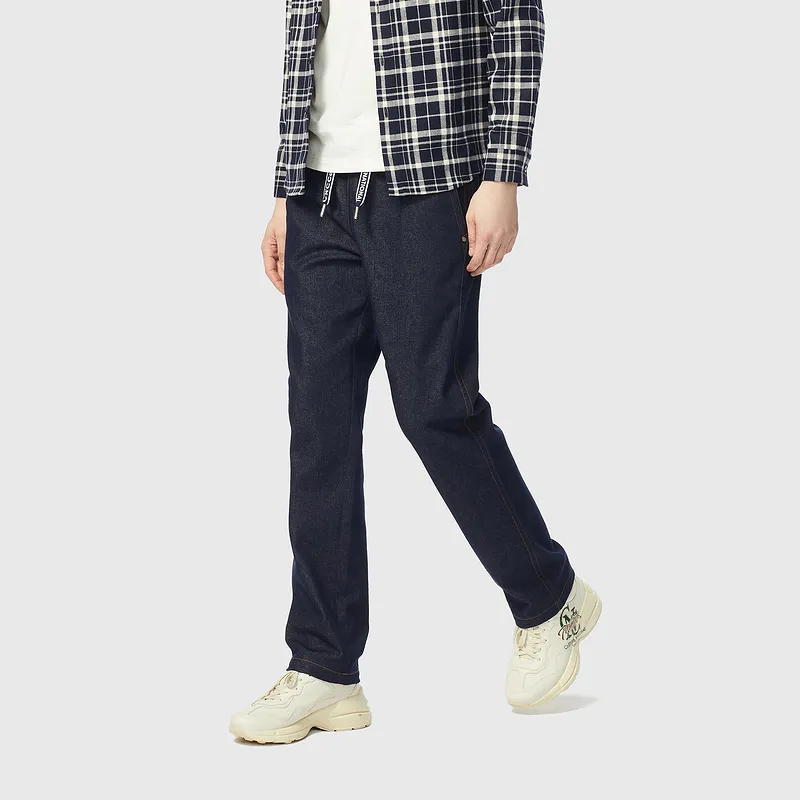 C'N'C Rhythm Party Series Washable Jeans Men's Denim Blue-7