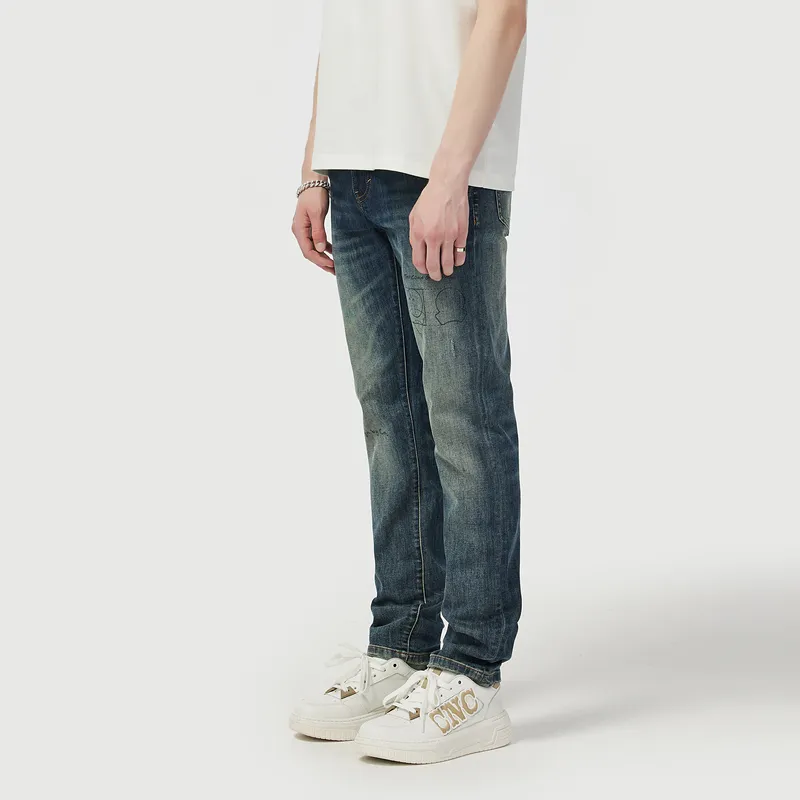 C'N'C New Order & Classics Series Jeans Men's Denim Blue-3