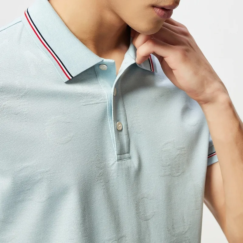 C'N'C New Order & Classics Series Polo Shirt Men's Light Blue-3