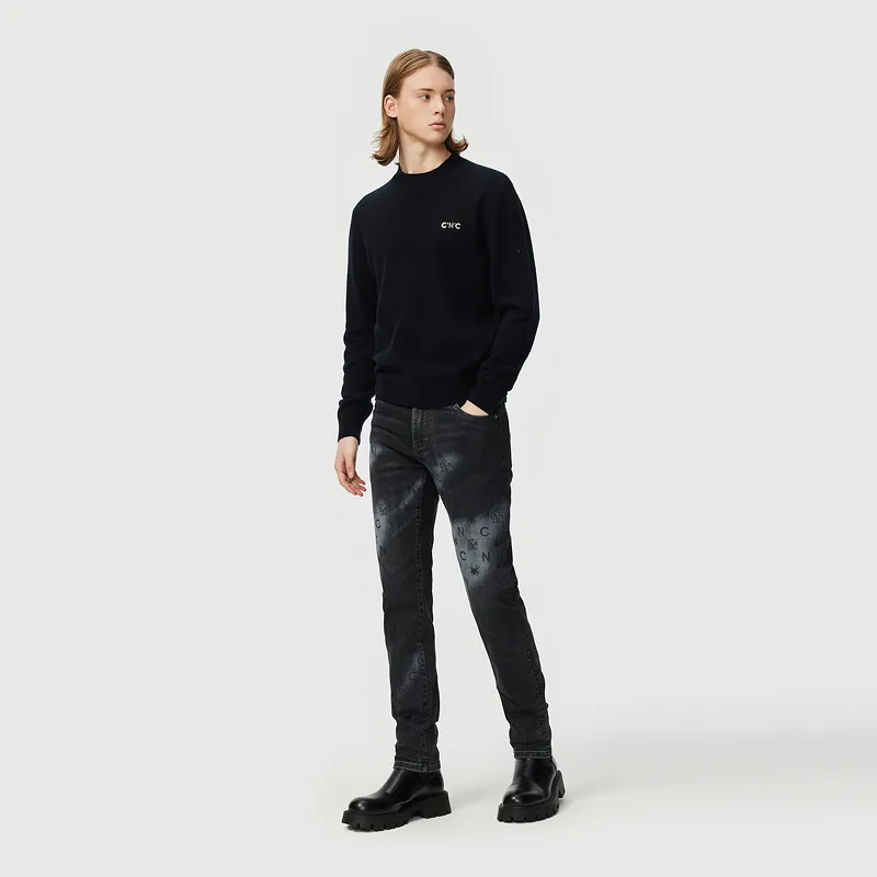 C'N'C New Order & Classics Series Jeans Men's Gray Heather Edition-7