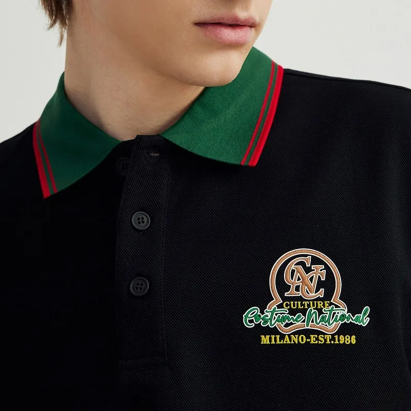 C'N'C Rhythm Party Series Spring And Summer Polo Shirt Men's-2
