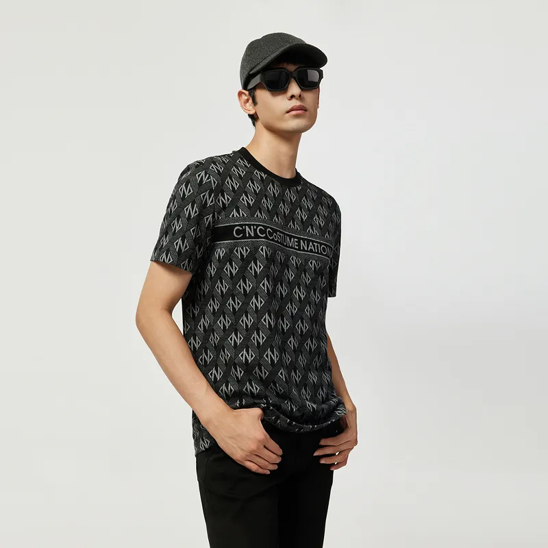 C'N'C New Order & Classics Series Fall And Winter Short Sleeved T Shirts Men-4