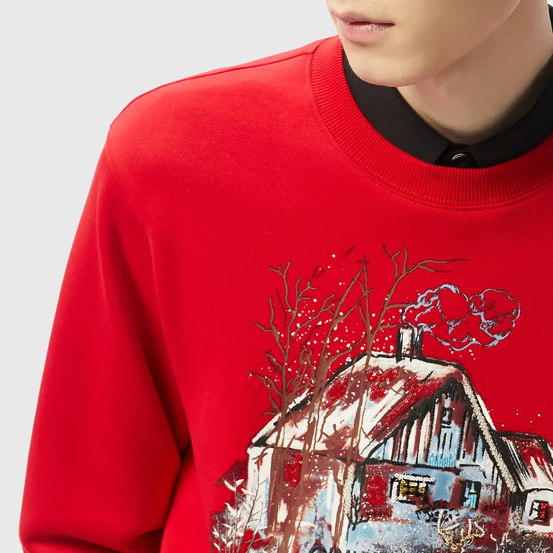 C'N'C Far Mountain Outdoor Series Fall And Winter Sweatshirt Men's-8