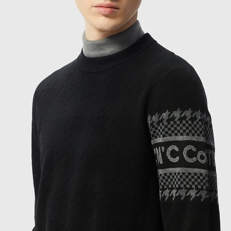 C'N'C New Order & Classics Series Fall Winter Knitted Fabric Sweater Men-2